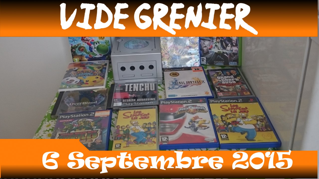 Retour de Vide Grenier du 6 septembre 2015