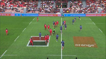 TOP 14 - Toulouse - Castres : 37-20 - ESSAI Romain MARTIAL (CAS) - Saison 2015/2016