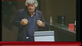Beppe Grillo distrugge il cda della Telecom 2 (V DAY)
