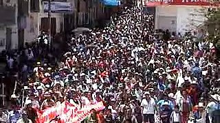 Hualgayoc - Bambamarca Demuestra Repudio Total a  Minas Conga