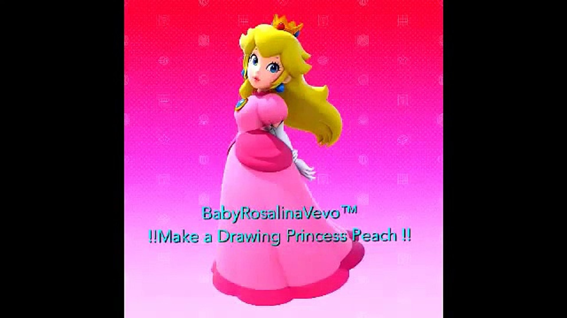 Baby Rosalina Love™ - Make a Drawing | Princess Peach - video Dailymotion