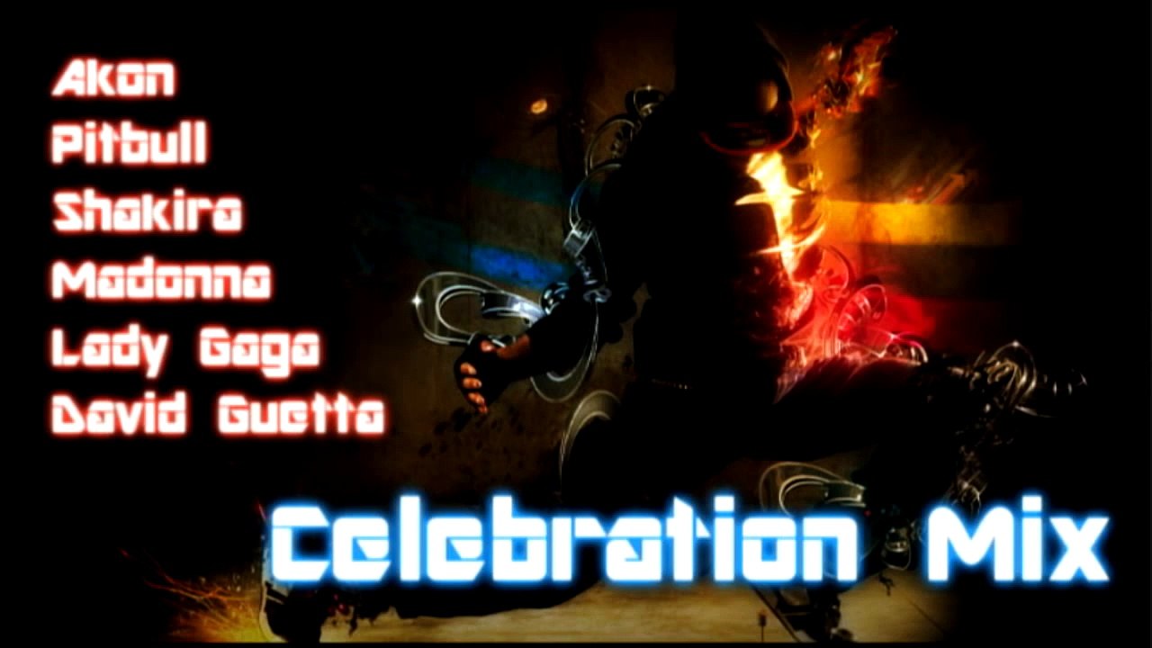 Musical Celebration Mix  Exclusiv !  David Guetta- Madonna-Lady Gaga-Pitbull-Shakira-Akon