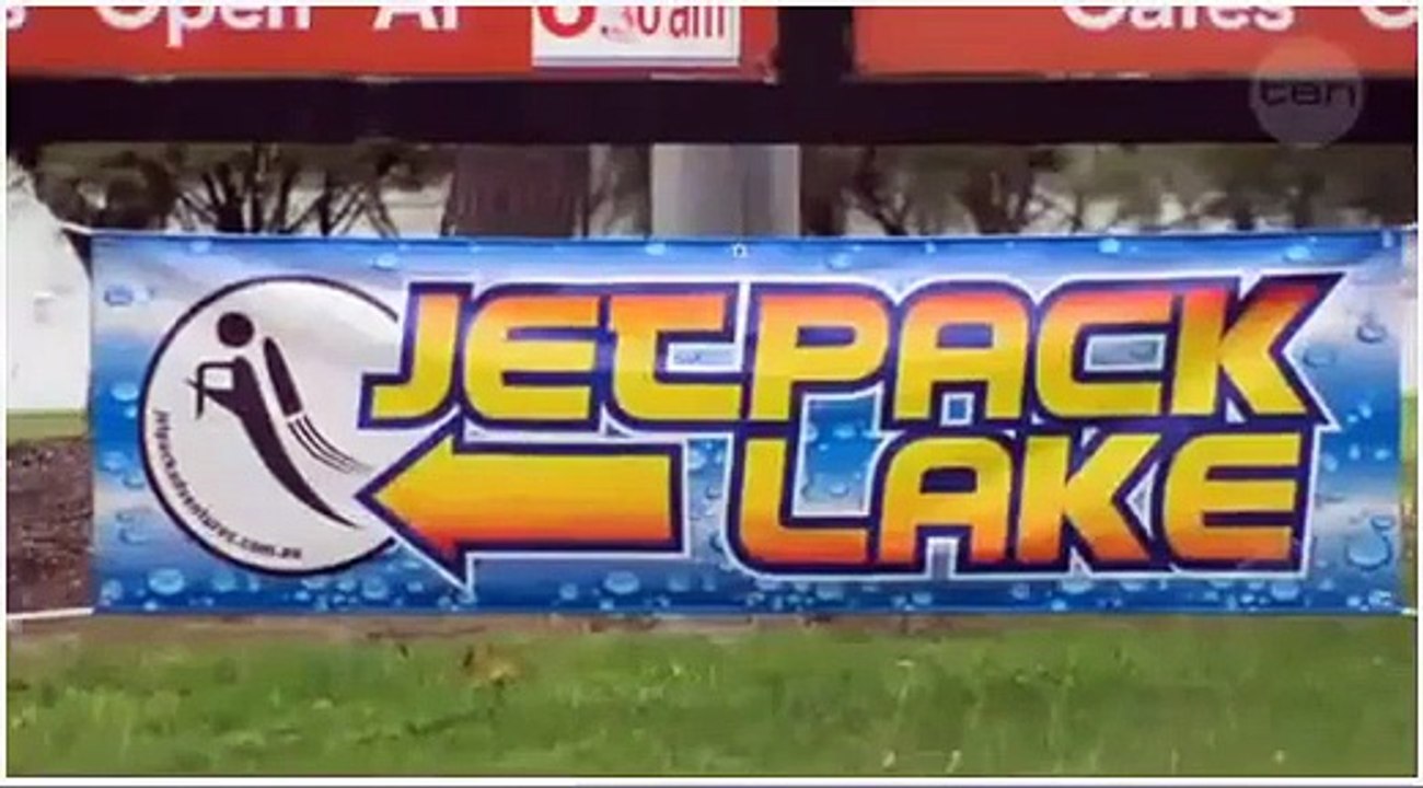 Water Jet Pack     Dr Chris Brown   The Living Room  Jetpack Adventures Penrith Australia