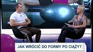 Piotr Wasil Medical Fitness Warszawa ul Narbutta 4  na żywo w TV program 