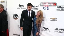 Shakira and boyfriend Gerard Piqué Billboard Music Awards 2014 Redcarpet