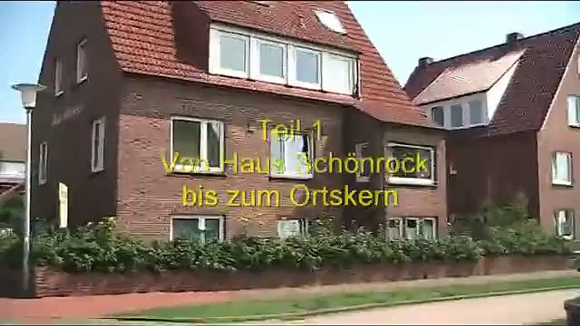 Teil 1 Von Haus Schonrock Bis Zum Ortskern Juist Video Dailymotion