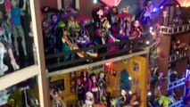 Monster High Doll House Tour Room 4 of 40  WOLF DEN Sleeps Clawdeen Clawdia Howleen