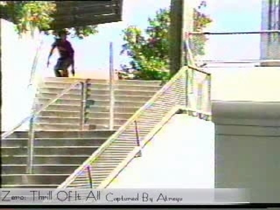 Drole-accident de skate!