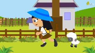 Mary Had A Little Lamb Nursery Rhyme With Lyrics - Cartoon Animation  Songs For Children