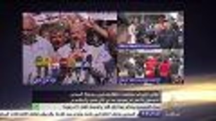 وقفة لأهالي ضحايا سفينة غرقت أثناء رحلة غير شرعية إلى أوروبا العام الماضي