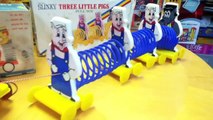 Slinky Three Little Pigs Vintage Pull Toy Review Mike Mozart of TheToyChannel