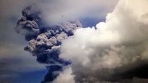 Eruption Volcano Cotopaxi Ecuador 2015