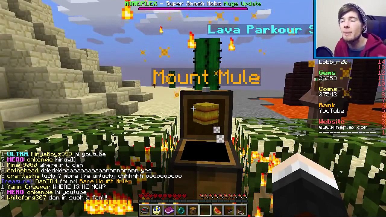 The Diamond Minecart   Minecraft   More Treasure!   Mineplex   DanTDM