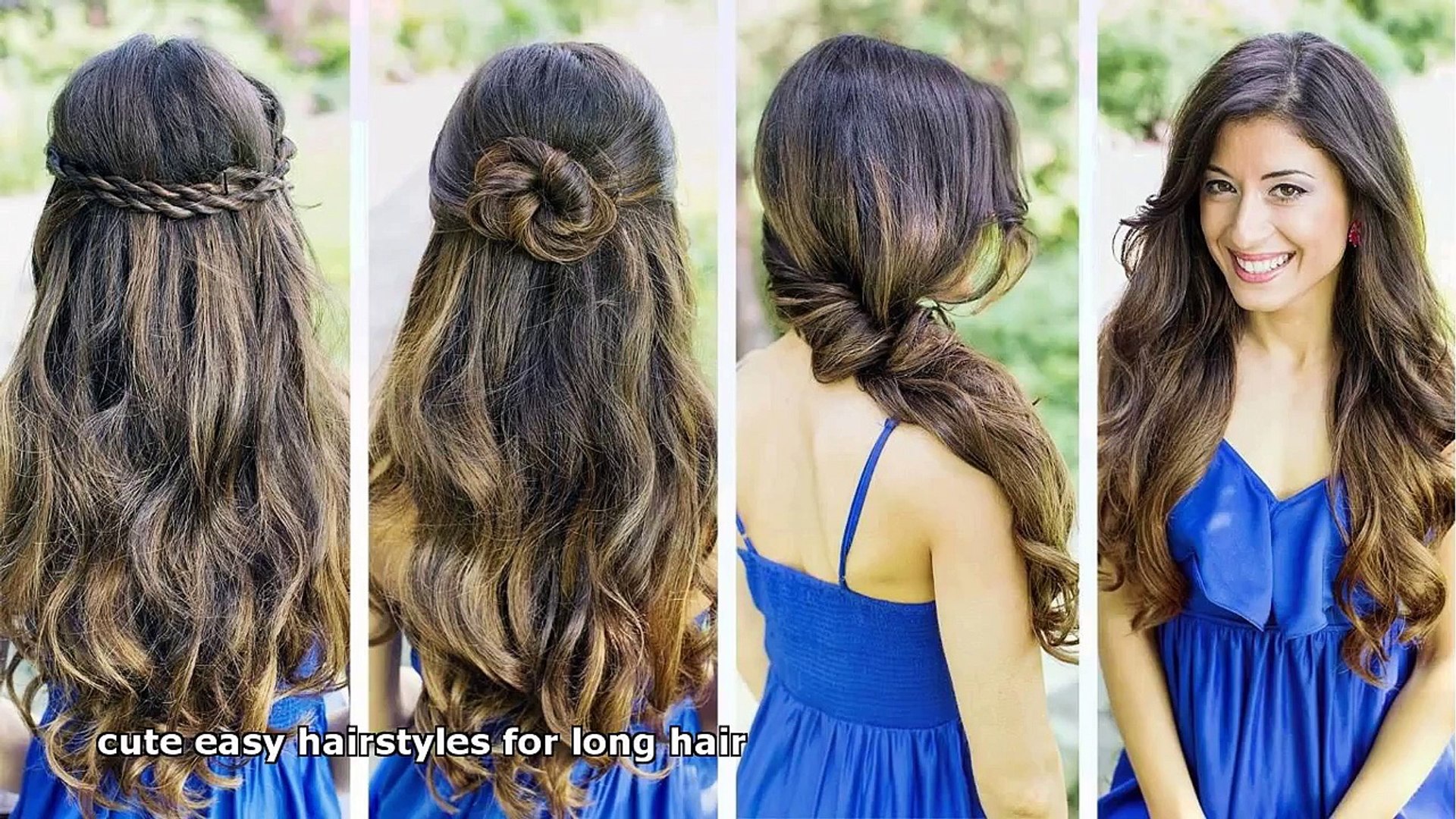 Cute Easy Hairstyles For Long Hair Video Dailymotion