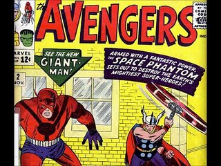 Avengers 2 Marvel comic 1963 Stan Lee Jack Kirby (Thor Iron Man Hulk)