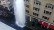Fire hydrant Rupture in San Francisco