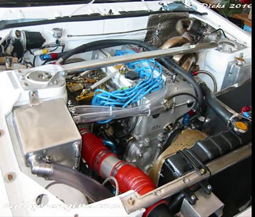 rallye-engine.com - Toyota Celica Turbo Group B WRC rallye car