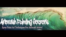how to airbrush for beginners and spray paint artists black and white