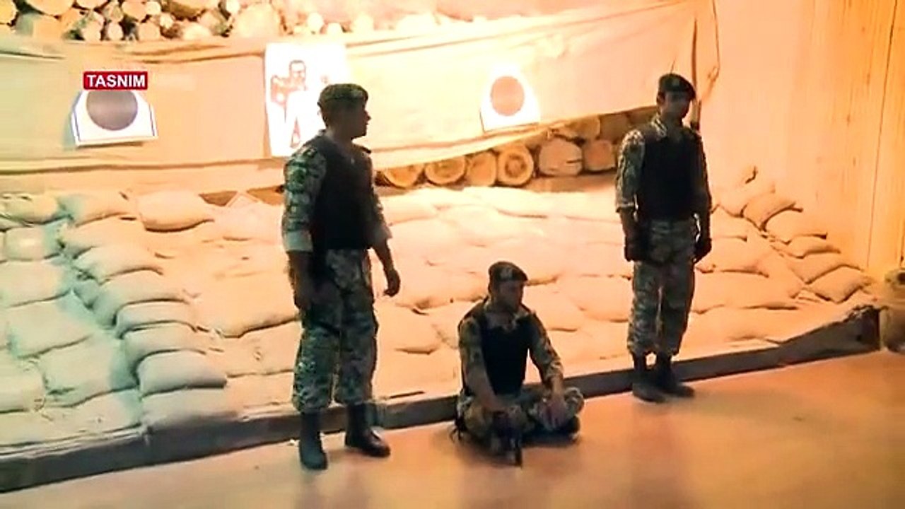Intense Iranian military training