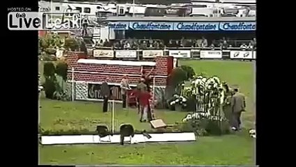 World Record - highest wall horse jump in the Puissance 2.4m