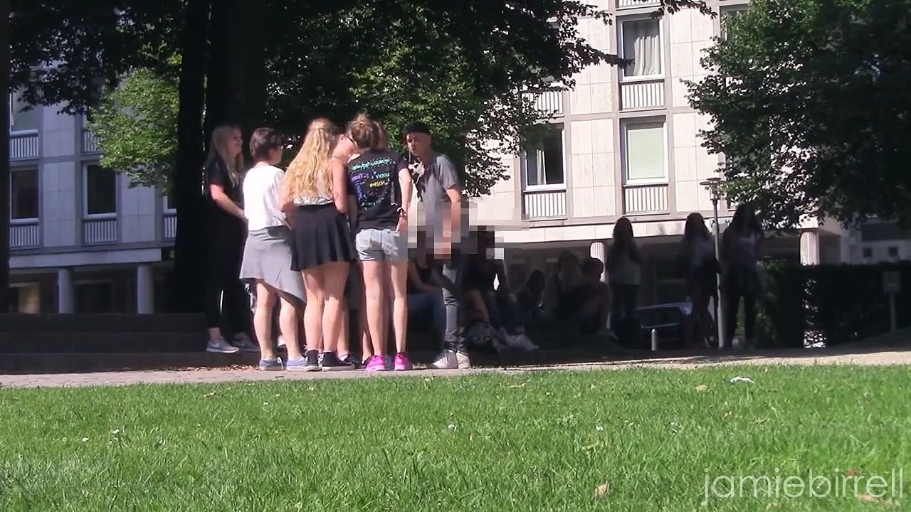 FAME BITCH PRANK XXL Social Experiment German   jamiebirrell 2015