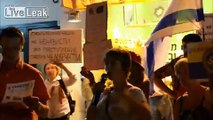 Israeli pro-separatists picketed in Tel Aviv