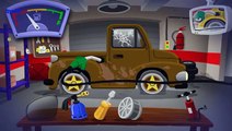 Wash Brown Car : Cartoon about Cars : Cartoon for boys : Machines for kids : Cars for kids