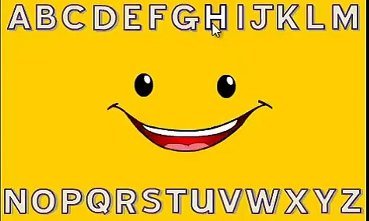 Learn ABC Alphabet With Funny Face