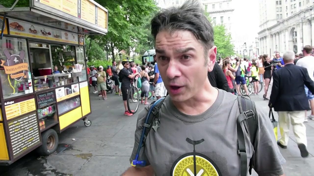 New York unicyclists come out en masse for festival