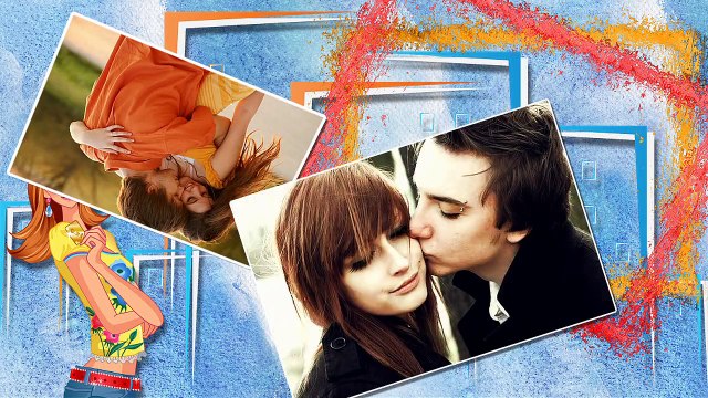 Слайд шоу Лав стори. Все только начинается