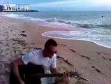 White dude singing Thai song
