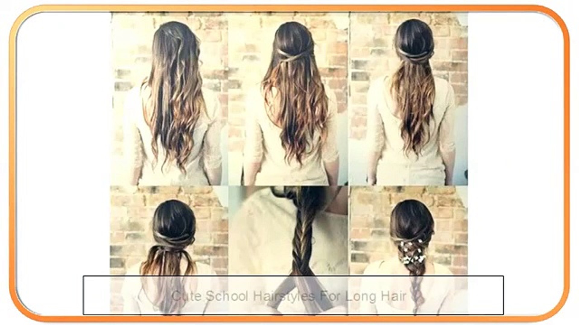 Cute School Hairstyles For Long Hair Video Dailymotion