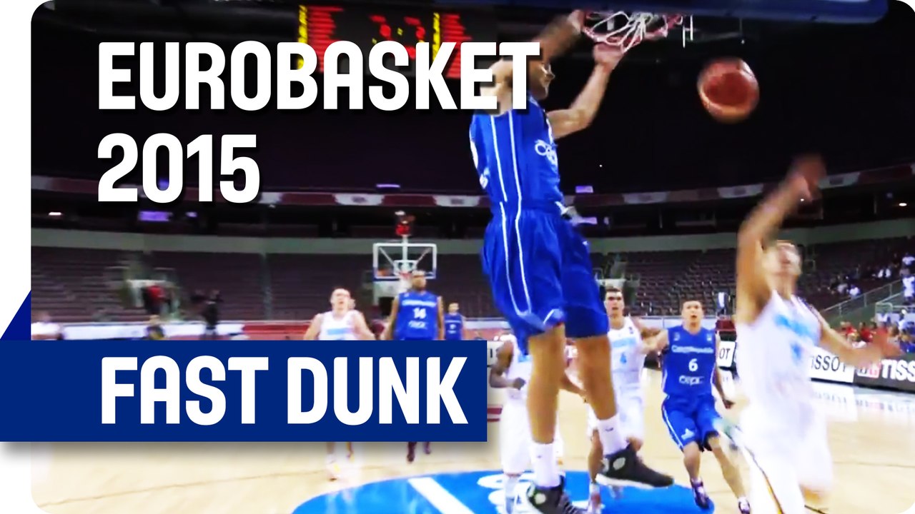 Vesely with a Great Block against Randle - EuroBasket 2015