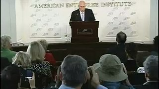 (Part 1/4) Dick Cheney's Bush-Era National Security Speech at AEI (American Enterprise Institute)