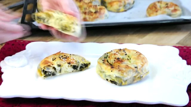 Ispanaklı Gül Böreği Tarifi | Börek Nasıl Yapılır?