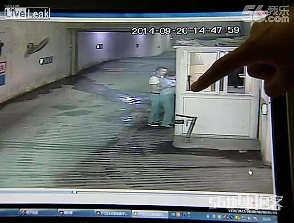 Man squeezes woman's breasts from behind in parking garage 