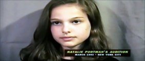 Young Natalie Portman auditions for the role of Mathilda in 'Leon The Professional'