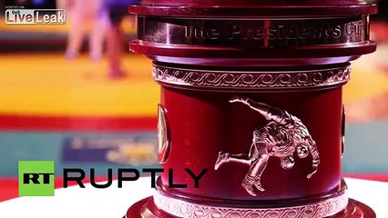 UK: Russian Sambo team batter GB, winning cup for Putin