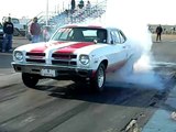 Pontiac Ventura drag race 10.40 quarter mile @ 129 mph