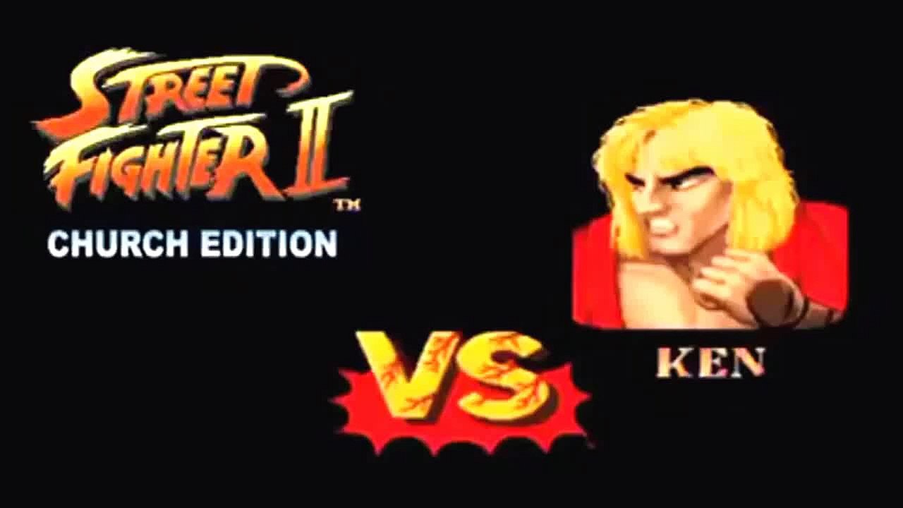 Funny Videos - Street Fighter "Church Edition" (Hadouken)