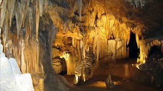 The Luray Caverns  in Virginia
