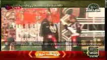 Pakistani chants Pakistan Zindabad at wahga -