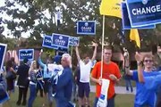 College Republicans Attacked at Joe Biden Rally