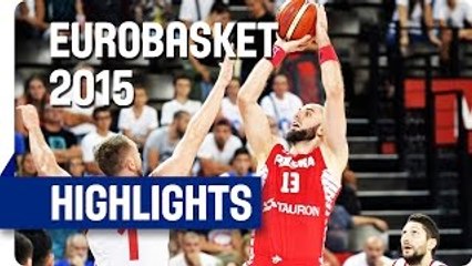 Russia v Poland - Group A - Game Highlights - EuroBasket 2015