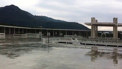SHAH FAISAL MASJID IN ISLAMABAD PAKISTAN NOVEMBER 2013