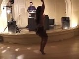 Sadie Belly Dancer dances hula at my Wedding!
