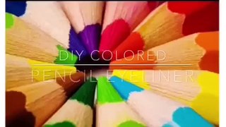 Colored Pencil Eyeliner? DIY or DI-don't