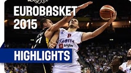 Germany v Serbia- Group B - Game Highlights - EuroBasket 2015
