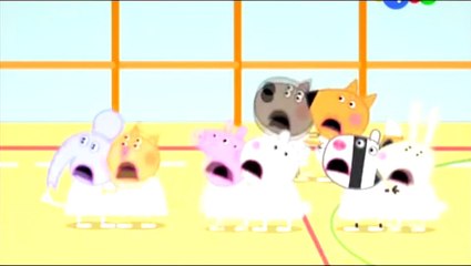 bernard bear scars peppa pig compani