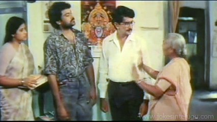 Jokes in Telugu A Scene in Gang Leader 4
